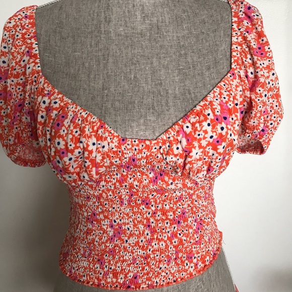 Skylar + Madison flower print top size M - Picture 7 of 9